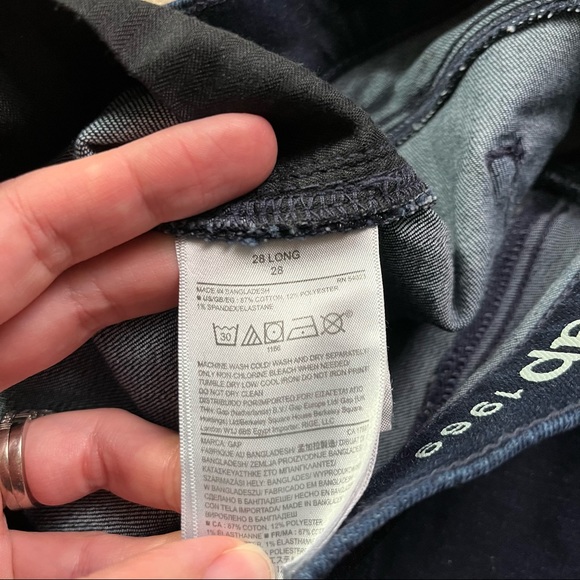 Gap 1969 28L Resolution True Skinny Jeans LONG - Picture 3 of 8